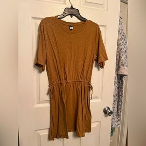Old Navy Golden Brown dress